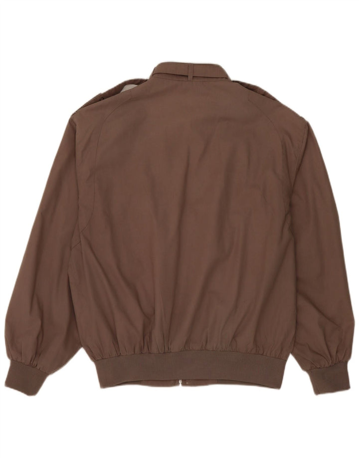 Members Only Veste bombardier militaire pour homme UK 36 Petit Gris