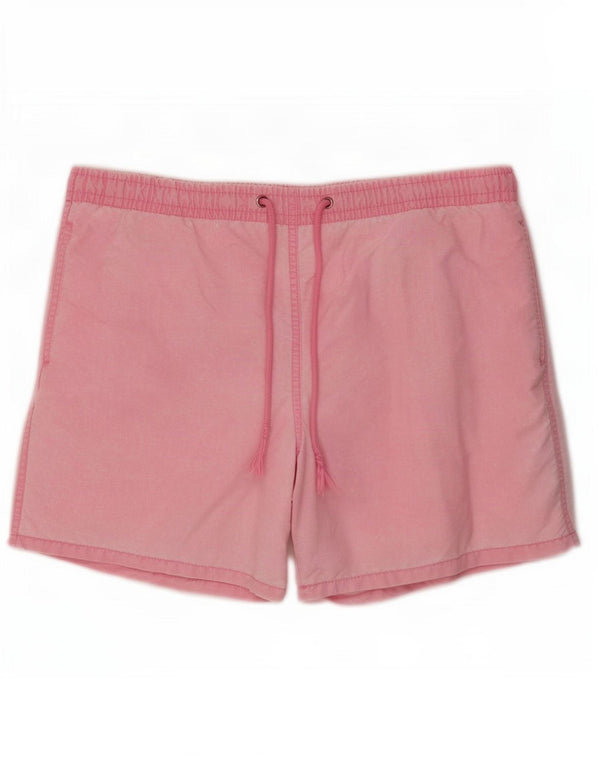 Short De Bain Zara Homme Large Rose Polyamide