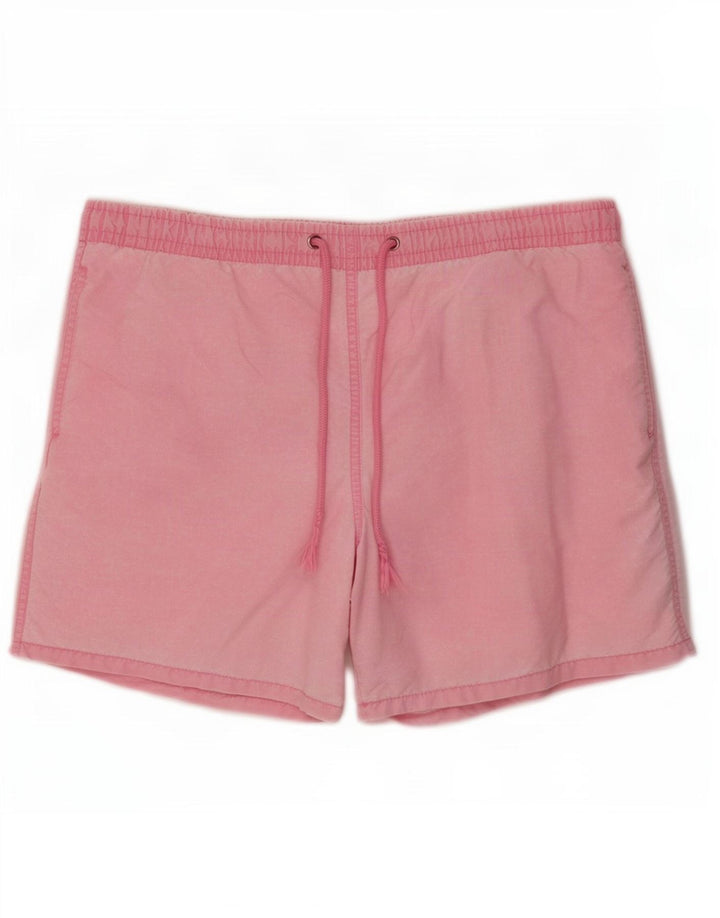 Short De Bain Zara Homme Large Rose Polyamide