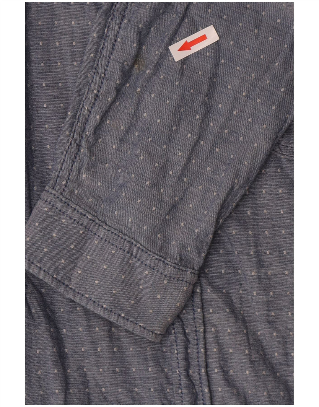 Jack & Jones Chemise Homme Large Bleu Pois Coton