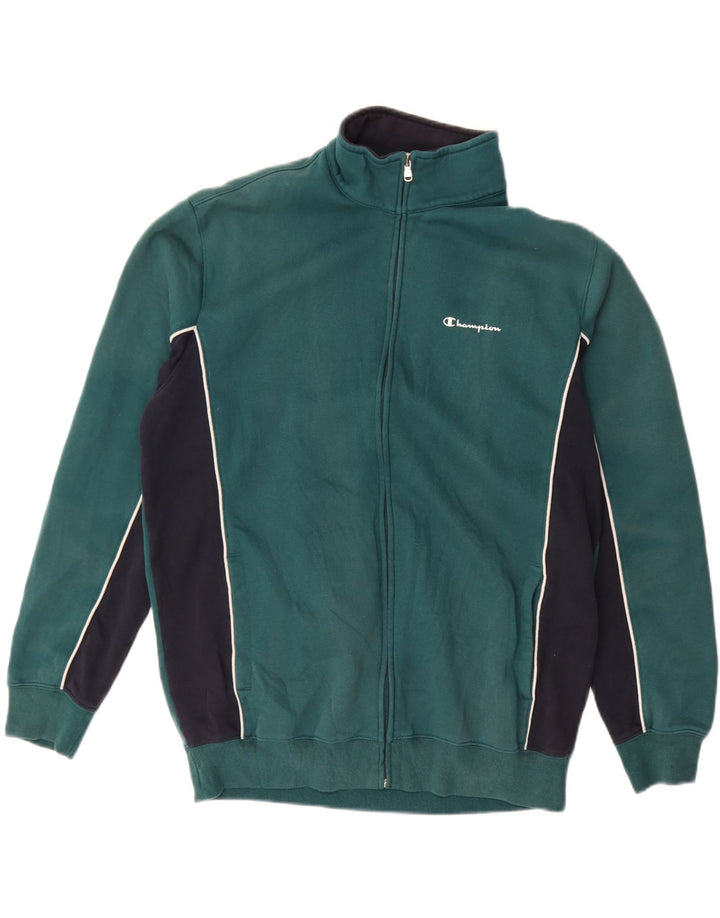 Champion Veste de survêtement pour homme 2XL Vert Colourblock