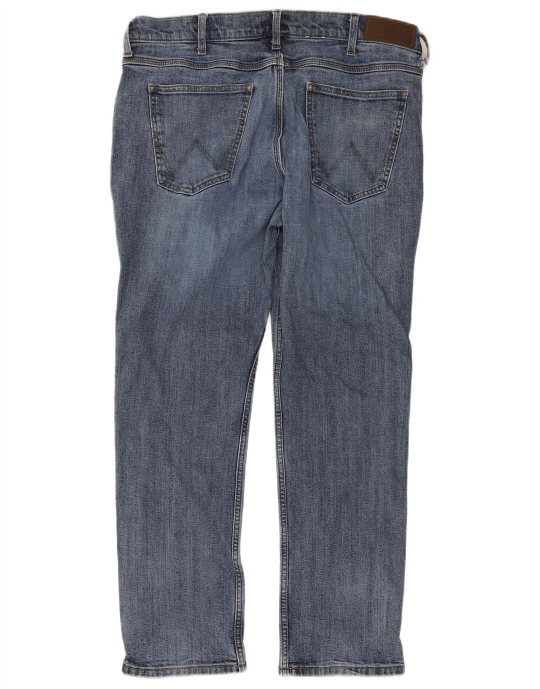 Wrangler Jean droit régulier pour hommes W36 L30 bleu coton