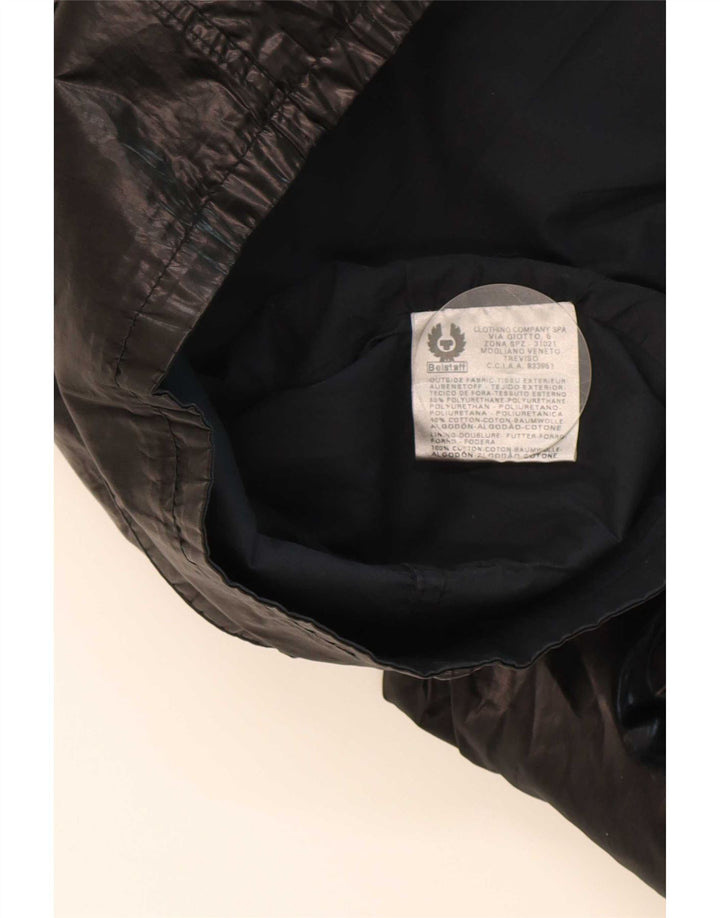 Belstaff Veste de motard pour femme IT 46 Large Noir Polyester