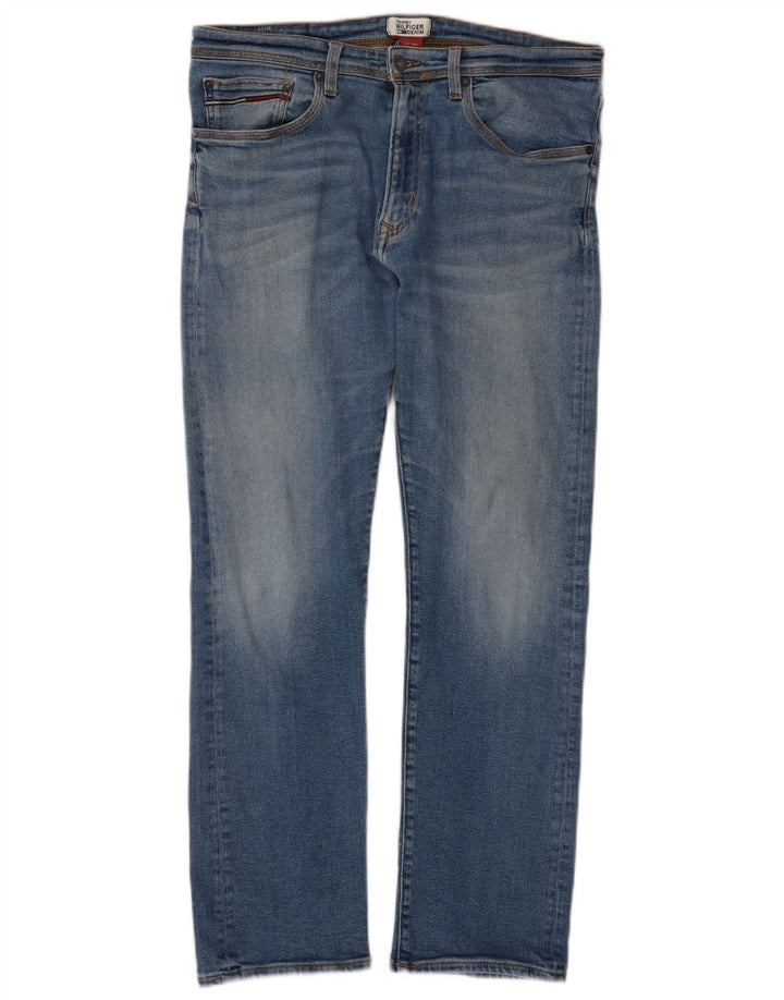 Tommy Hilfiger Jean droit homme W33 L29 bleu coton