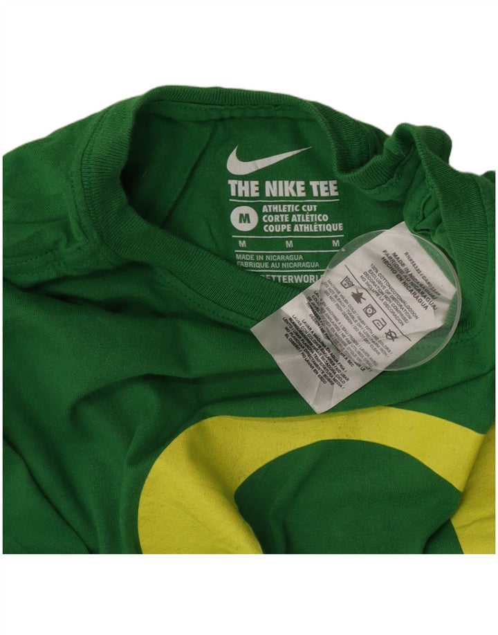 Nike Homme Athletic Cut Graphic T-Shirt Haut Vert Moyen Coton