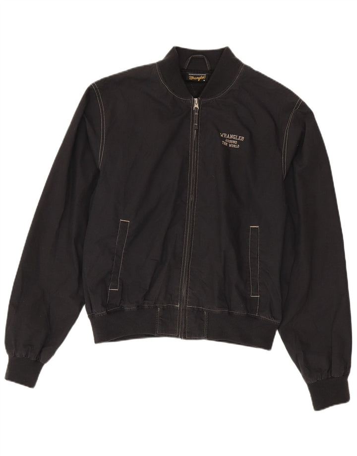 Wrangler Veste Bomber Homme UK 38 Medium Noir