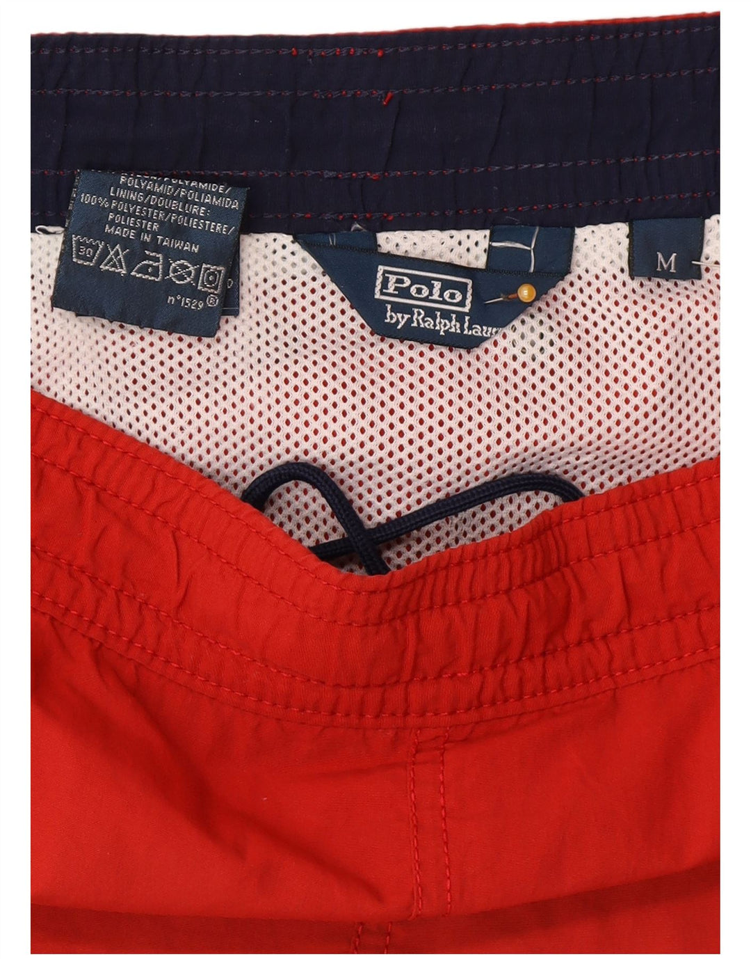 Polo Ralph Lauren Short de bain homme rouge moyen polyester