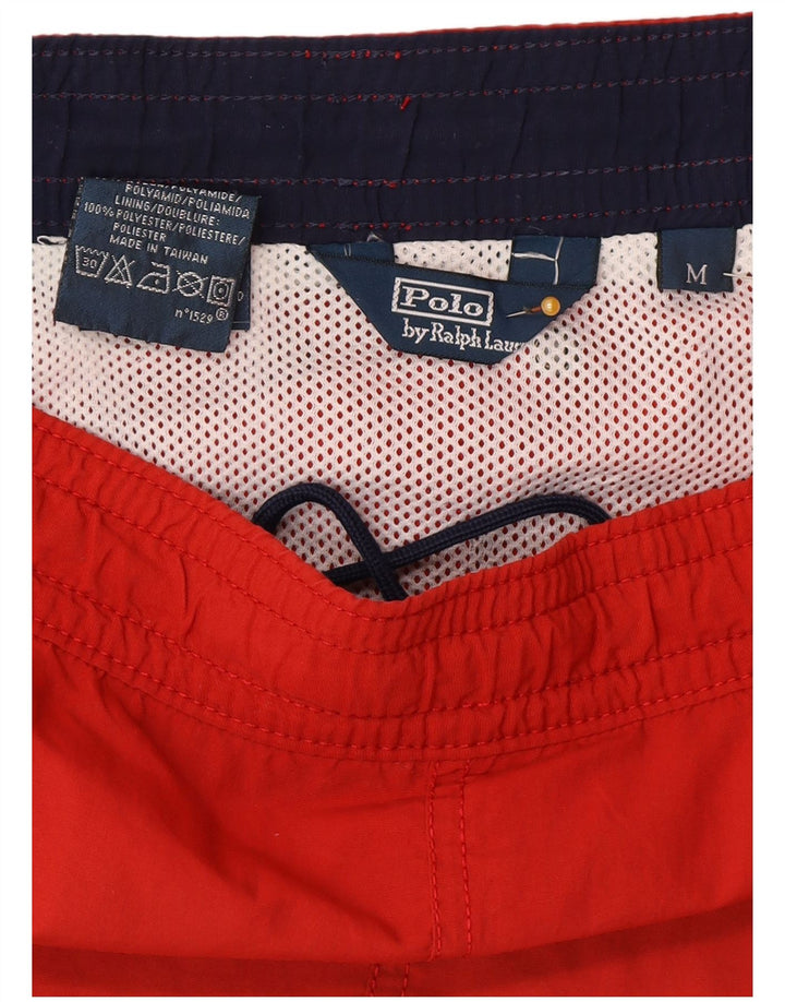 Polo Ralph Lauren Short de bain homme rouge moyen polyester