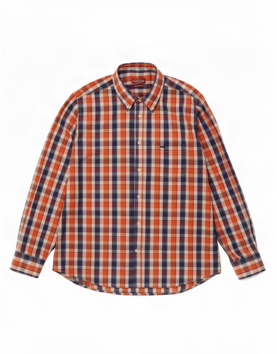 Carrera Chemise Regular Fit XL Coton à Carreaux Multicolore