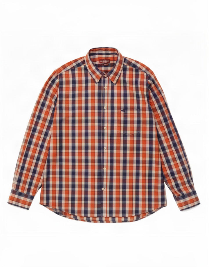 Carrera Chemise Regular Fit XL Coton à Carreaux Multicolore