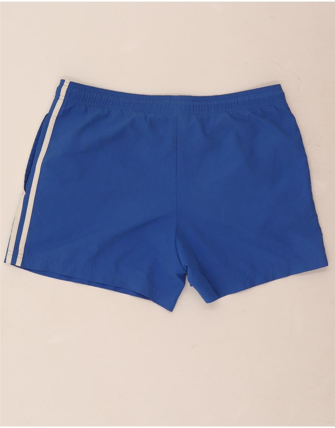 Adidas Short de sport graphique pour homme Bleu moyen Polyester