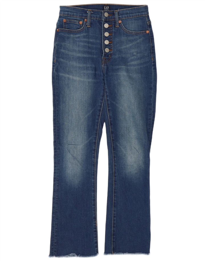 Gap Jean Court Femme IT 42/44 Moyen W28 L26 Bleu Coton