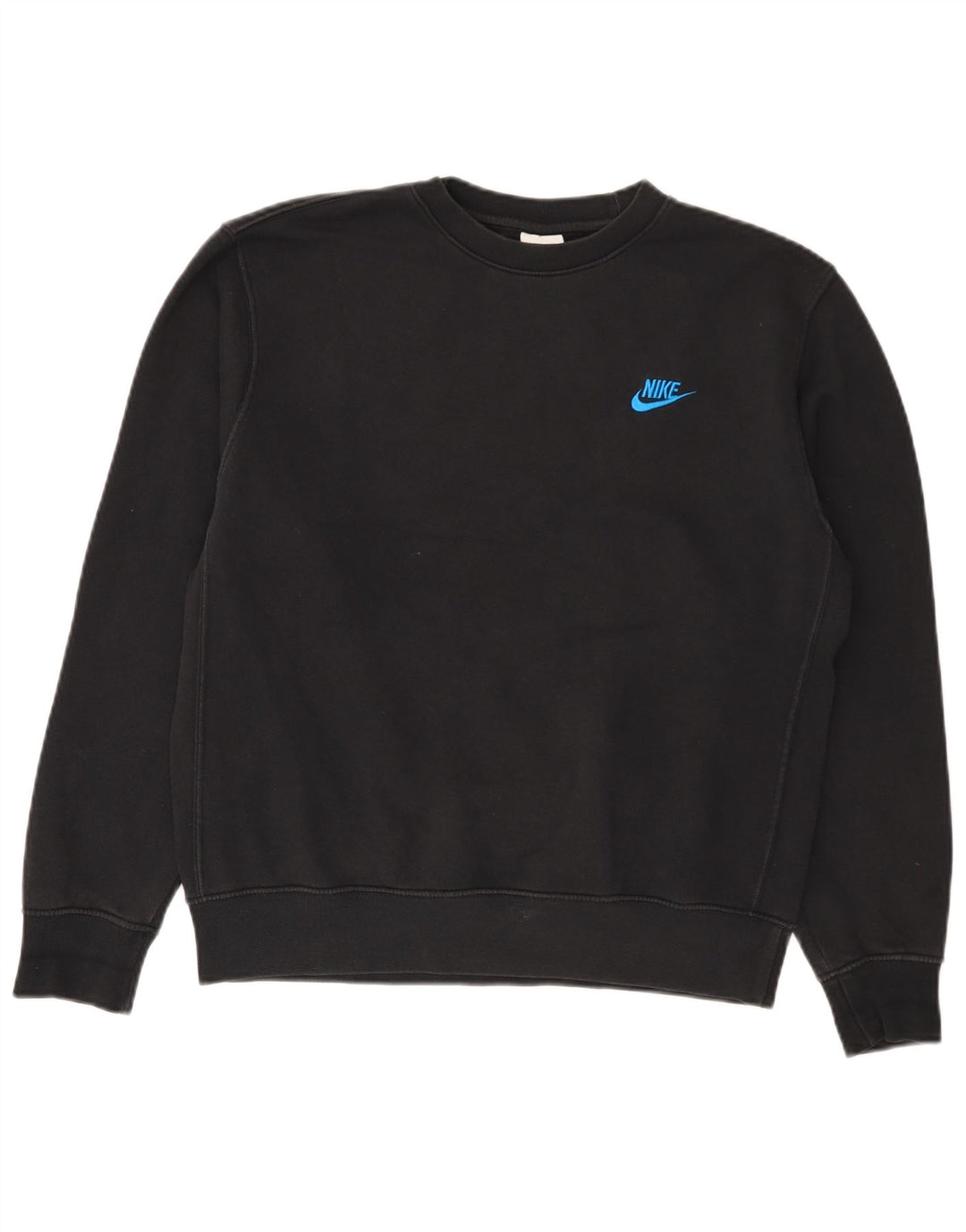 Nike Sweat-shirt pour homme en coton noir Taille S