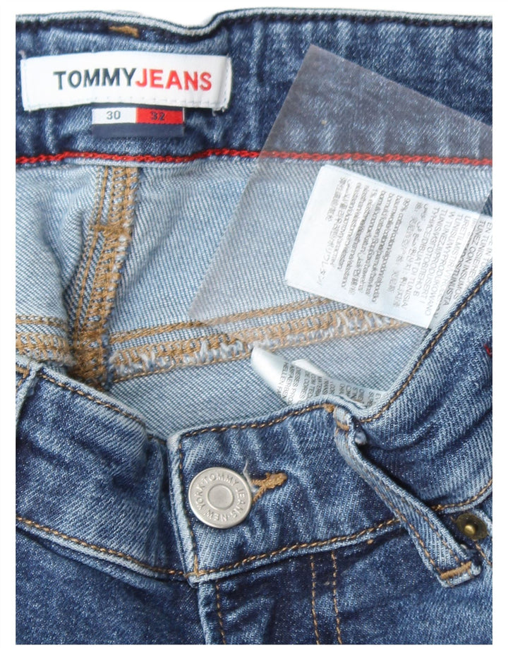 Tommy Hilfiger Jean Bootcut Homme W30 L32 Bleu Coton