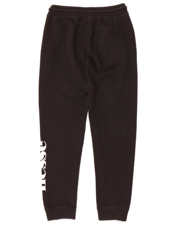 ELLESSE Pantalon de Survêtement Graphique Garçon 11-12 ans Noir Coton