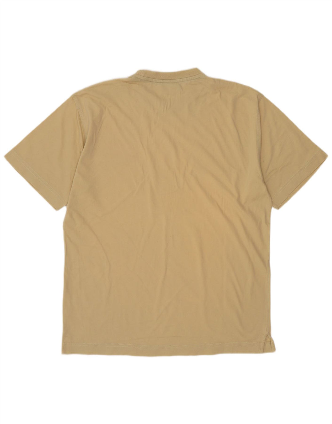 Asics T-Shirt Homme Jaune Moyen Coton