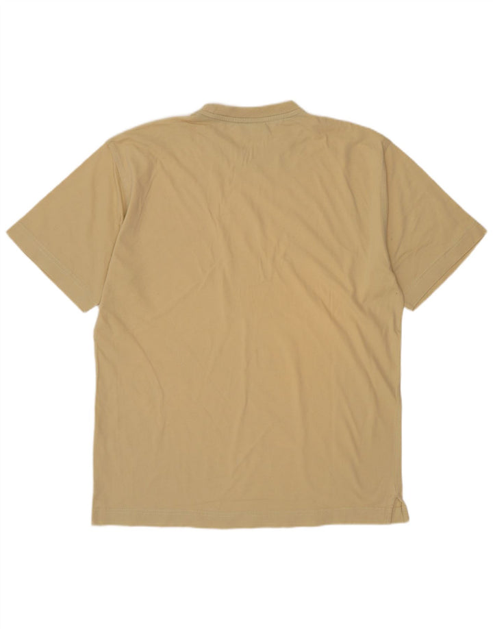 Asics T-Shirt Homme Jaune Moyen Coton