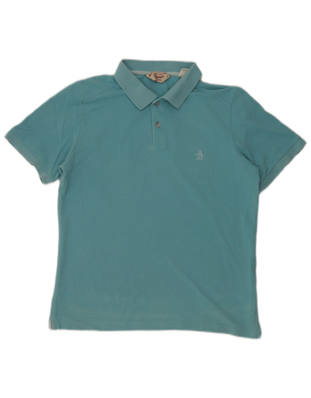 PENGUIN Polo Homme Turquoise Moyen