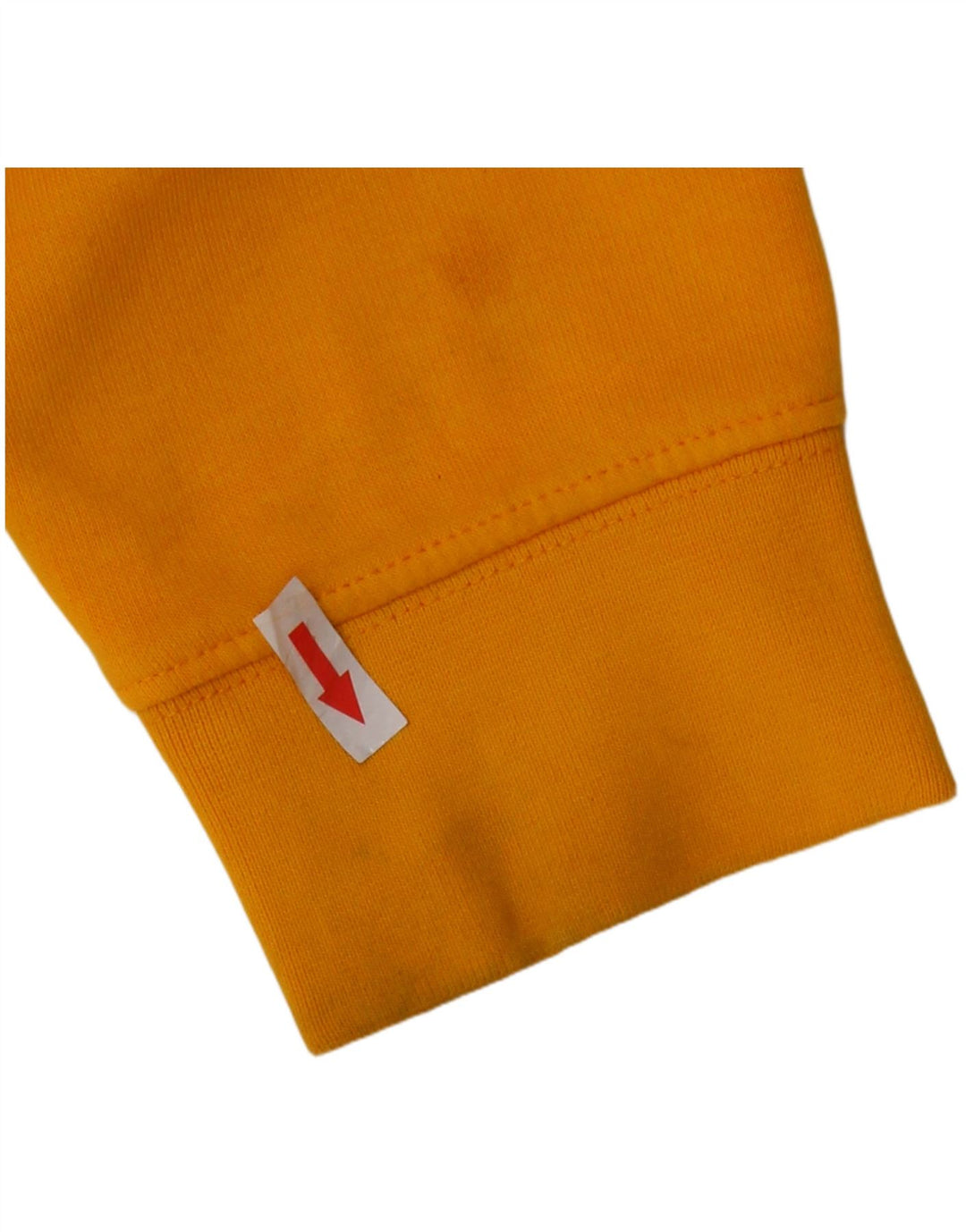 Champion Pull à Capuche Graphique Homme Jaune Moyen Coton