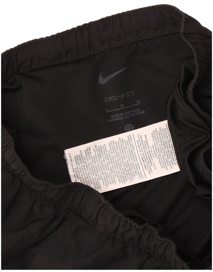 Short de sport Nike Dri Fit pour hommes, grand, noir, polyester