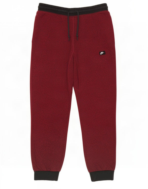 Nike Pantalon de survêtement pour homme - Pantalon de jogging - Bordeaux moyen - Colorblock
