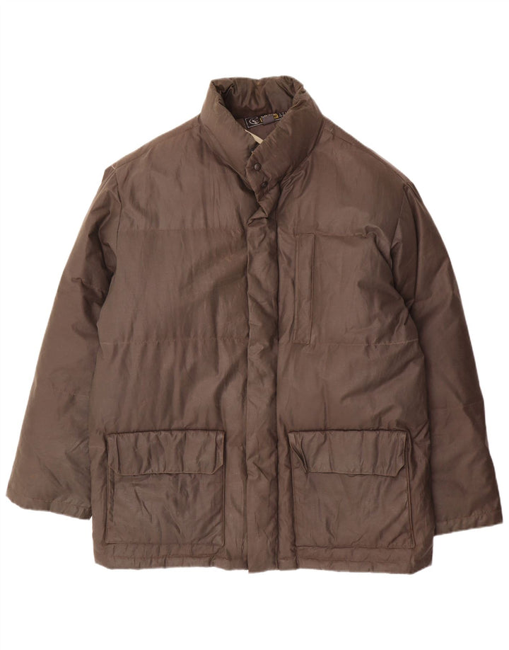 Ciesse Piumini Veste matelassée coupe ample pour homme IT 48 Small Marron Coton