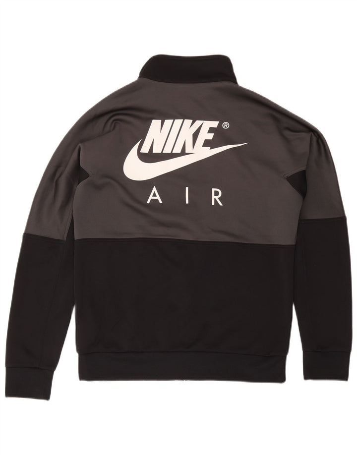 Nike Veste de survêtement graphique pour homme Taille S Gris Colorblock Polyester