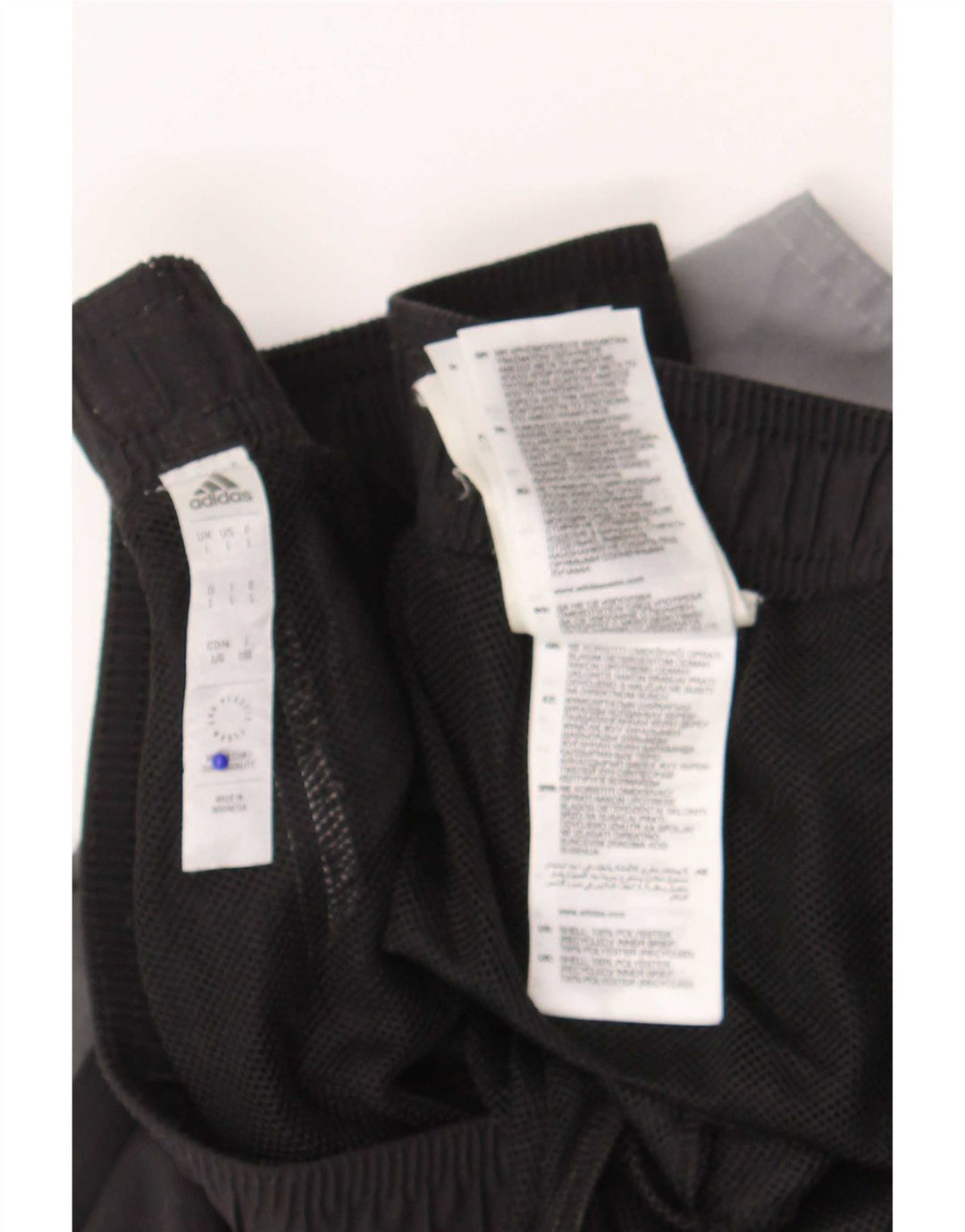 Adidas Short de sport pour homme Large Gris Colorblock Polyester