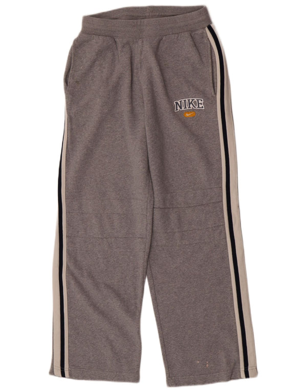 Nike Pantalon de survêtement graphique pour garçon 13-14 ans XL Gris Colorblock Coton