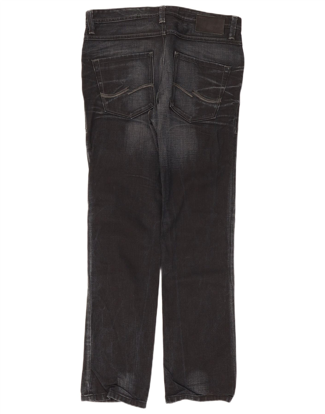 Jack & Jones Jean Droit W36 L34 Homme Noir