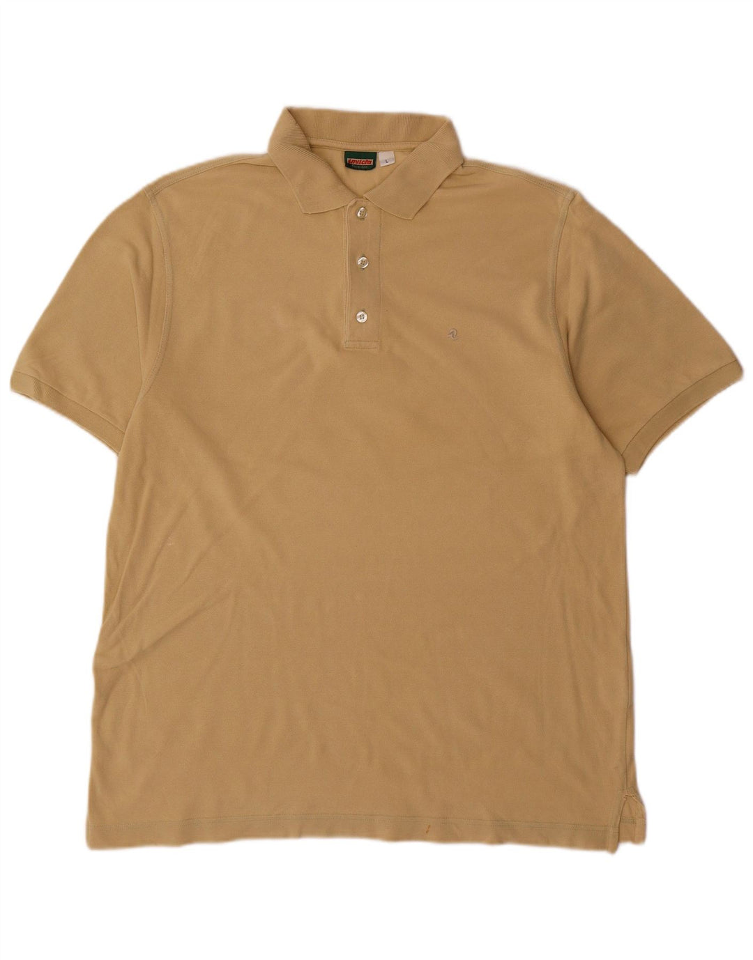 INVICTA Polo Homme Grand Coton Beige