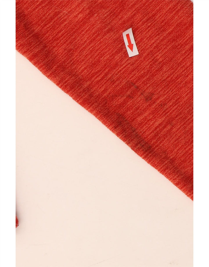 Mountain Warehouse Pull Polaire à Col Zippé Homme Orange Moucheté