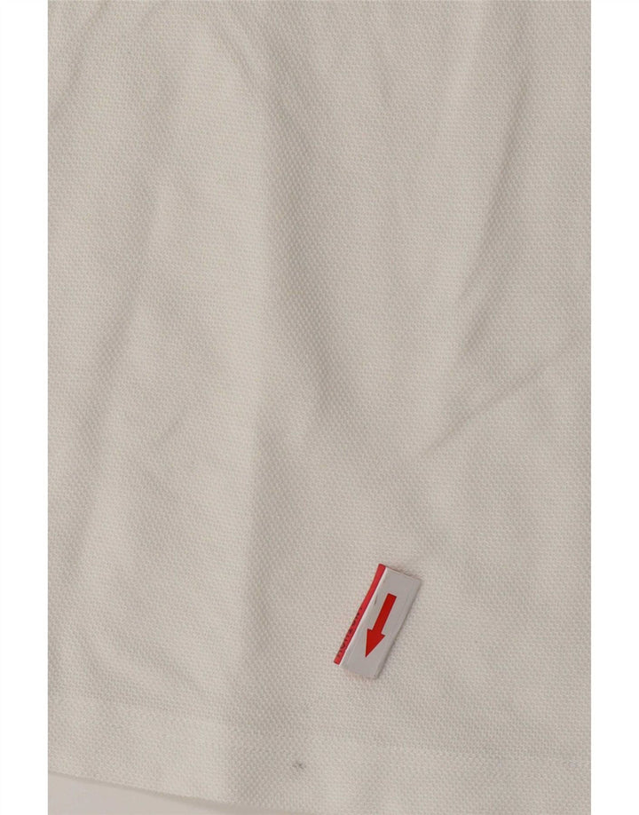 Hugo Boss Polo en coton color block blanc moyen |