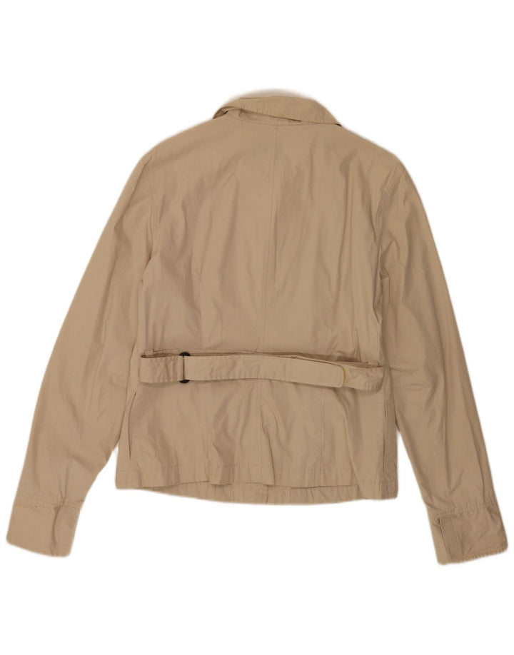 Guess Veste Bomber Femme UK 14 Coton Beige Moyen