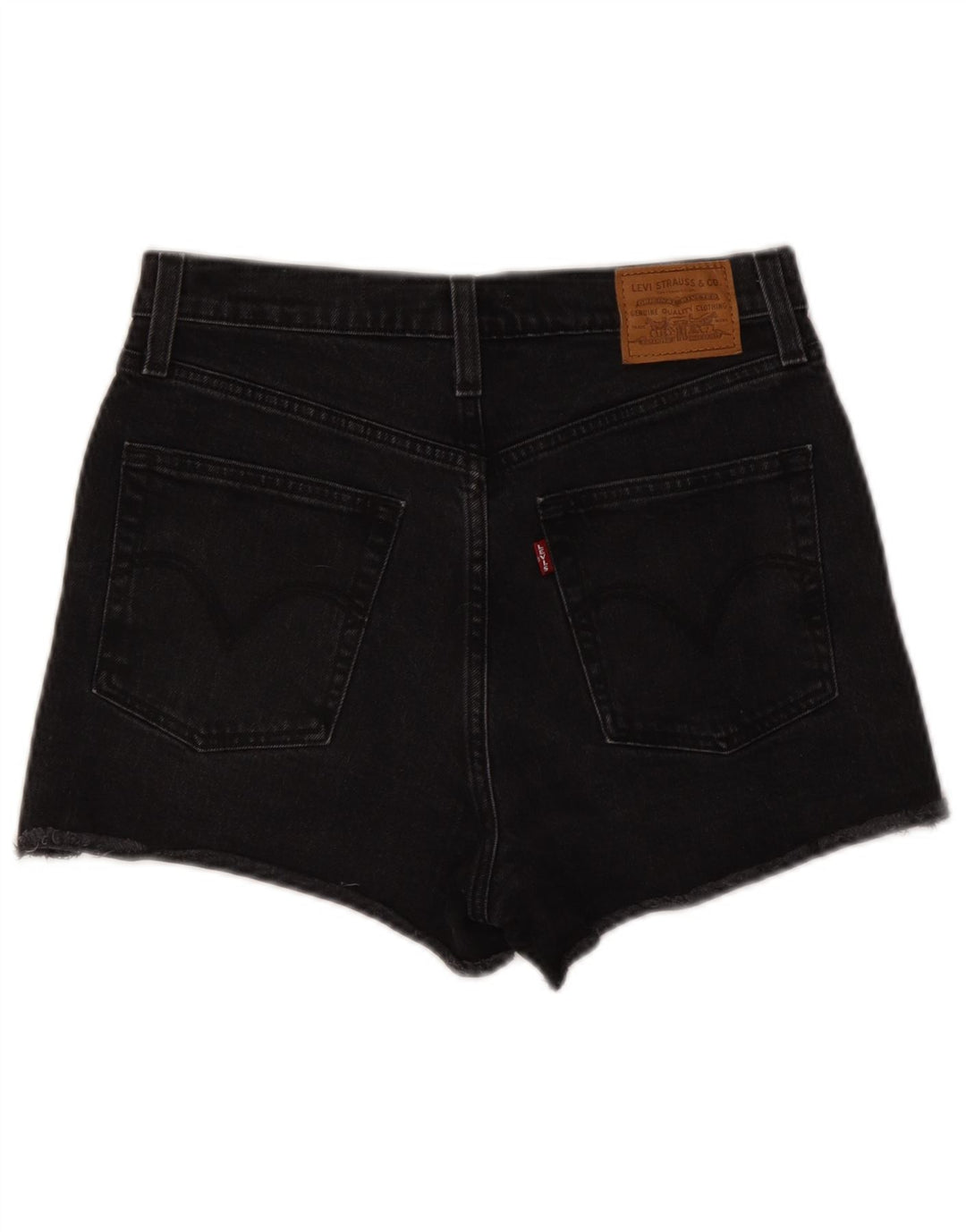 Levi's Short en Jean W29 Femme Noir Moyen Coton