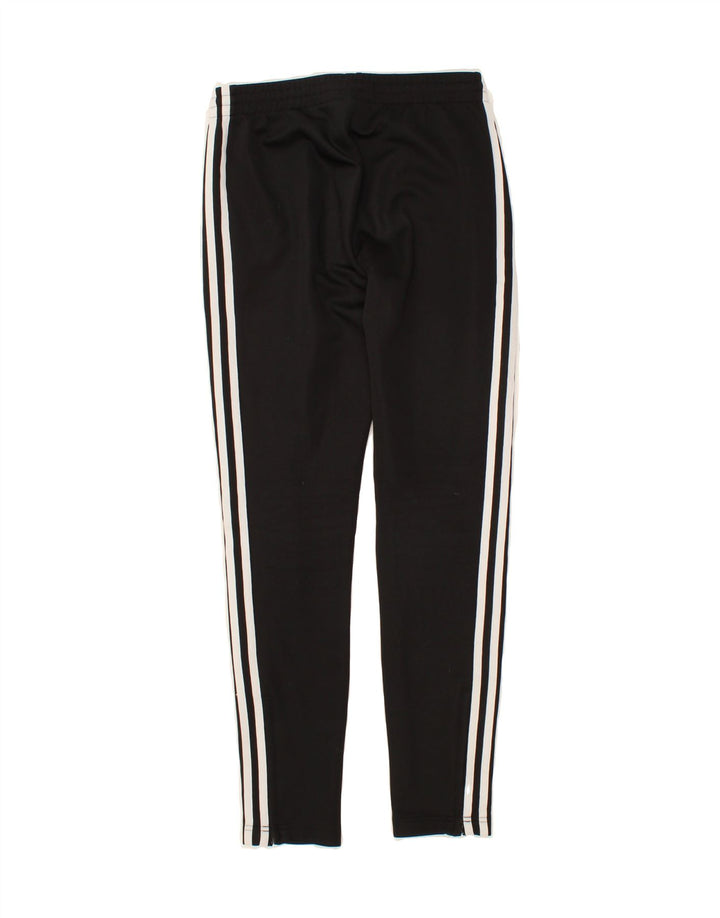 ADIDAS Womens Tracksuit Trousers UK 6 XS Black Polyester Vintage Adidas and Second-Hand Adidas from Messina Hembry 