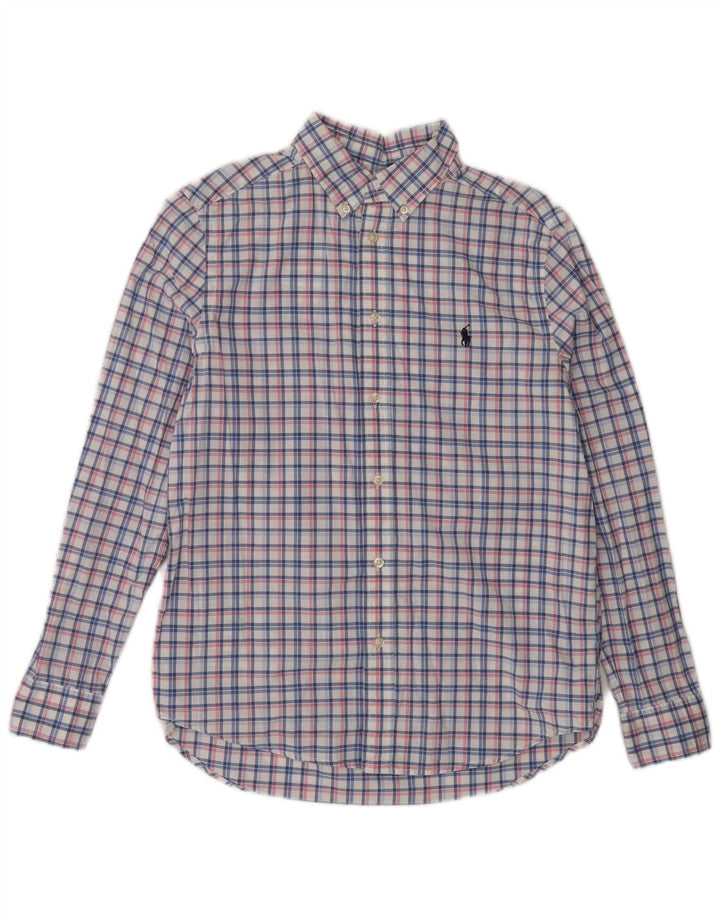 Ralph Lauren Chemise Garçon 14-15 ans Grand Carreau Multicolore Coton