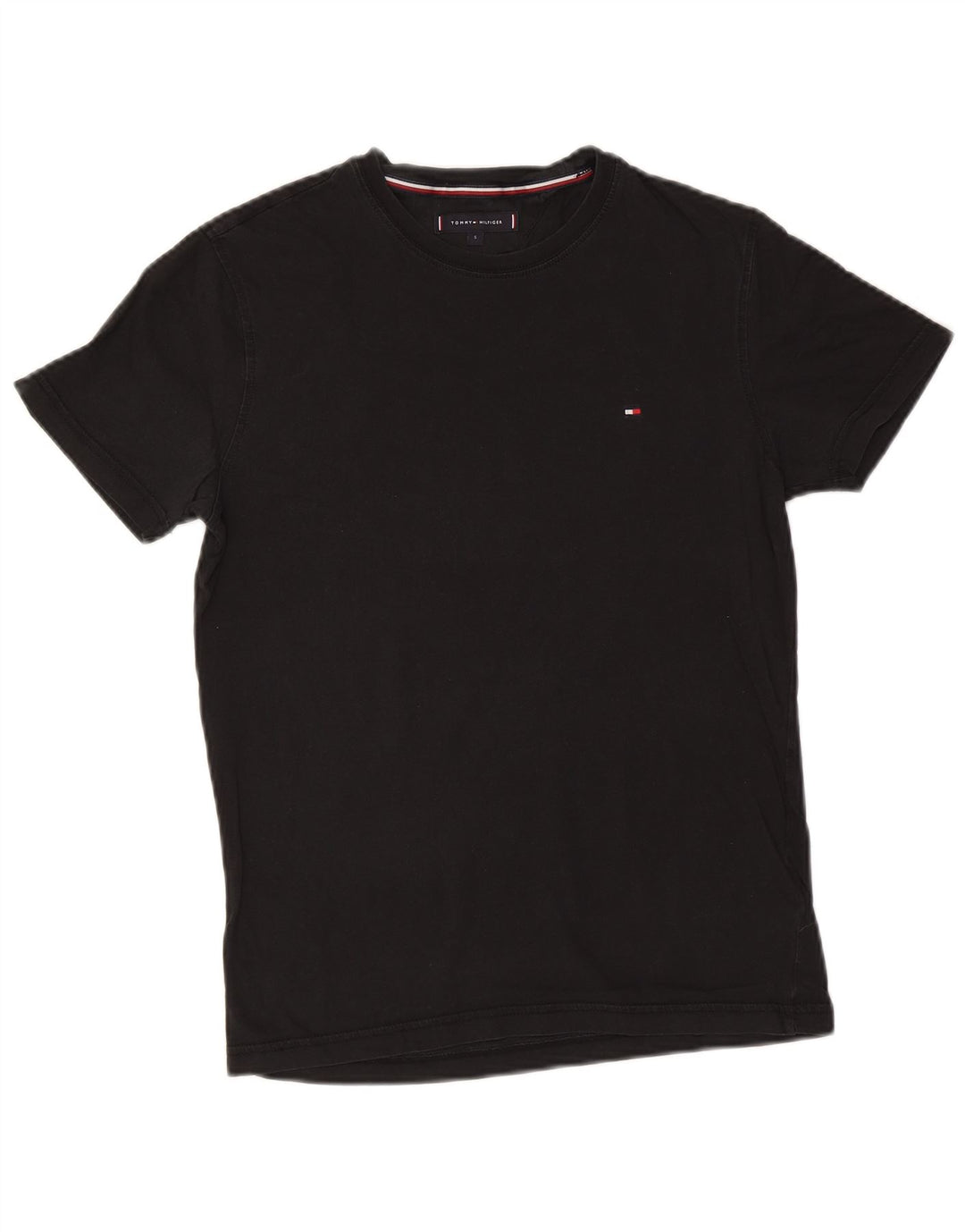 Tommy Hilfiger T-Shirt Homme Petit Noir Coton
