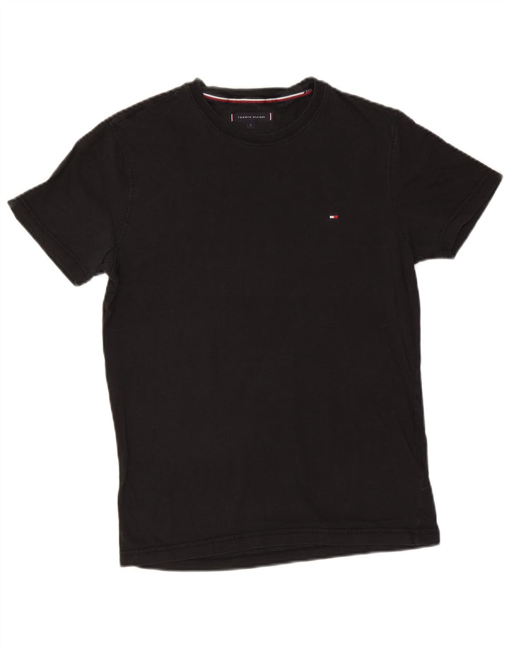 Tommy Hilfiger T-Shirt Homme Petit Noir Coton