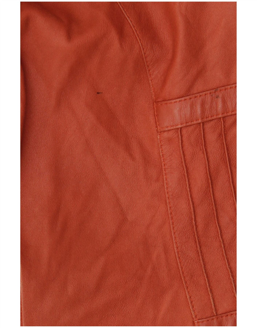 ELEGANCE PARIS Veste Blazer 2 Boutons Femme UK 20 2XL Cuir Marron