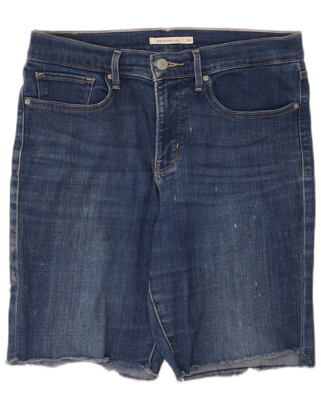 Levi's Short en Jean 312 Femme W30 Bleu Moyen Coton