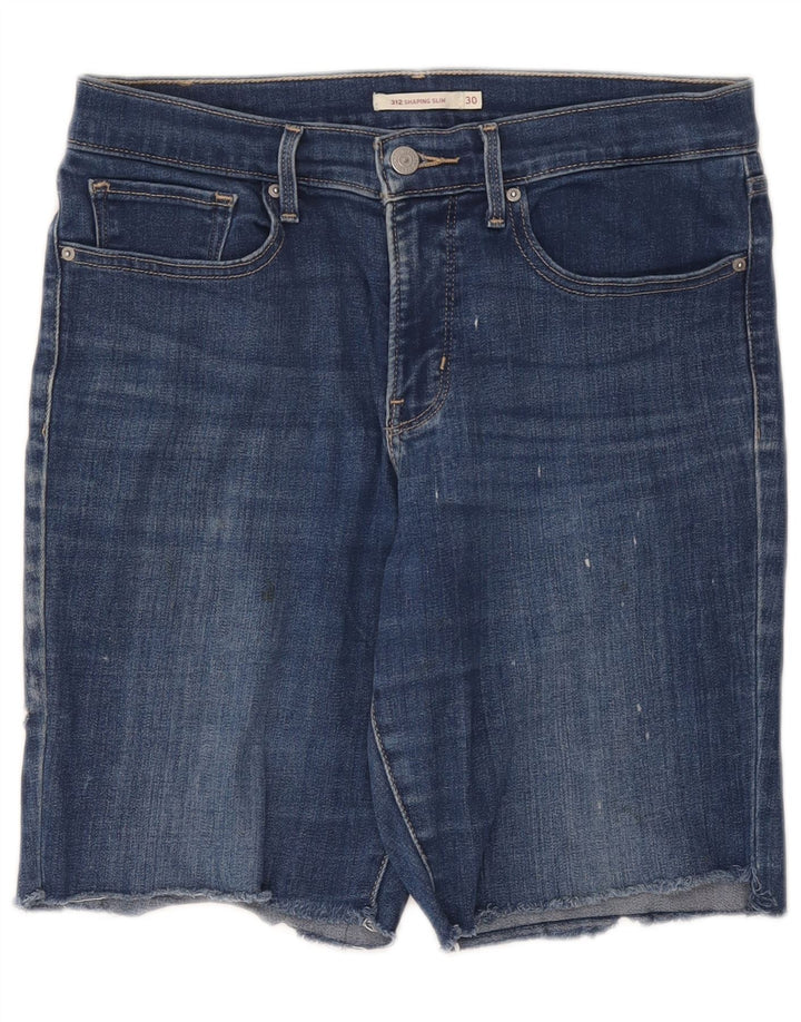 Levi's Short en Jean 312 Femme W30 Bleu Moyen Coton