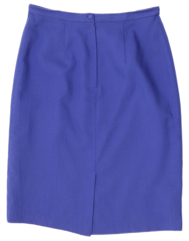 Berkertex Ensemble jupe 2 pièces 4 boutons pour femme UK 14 Grand Bleu Polyester
