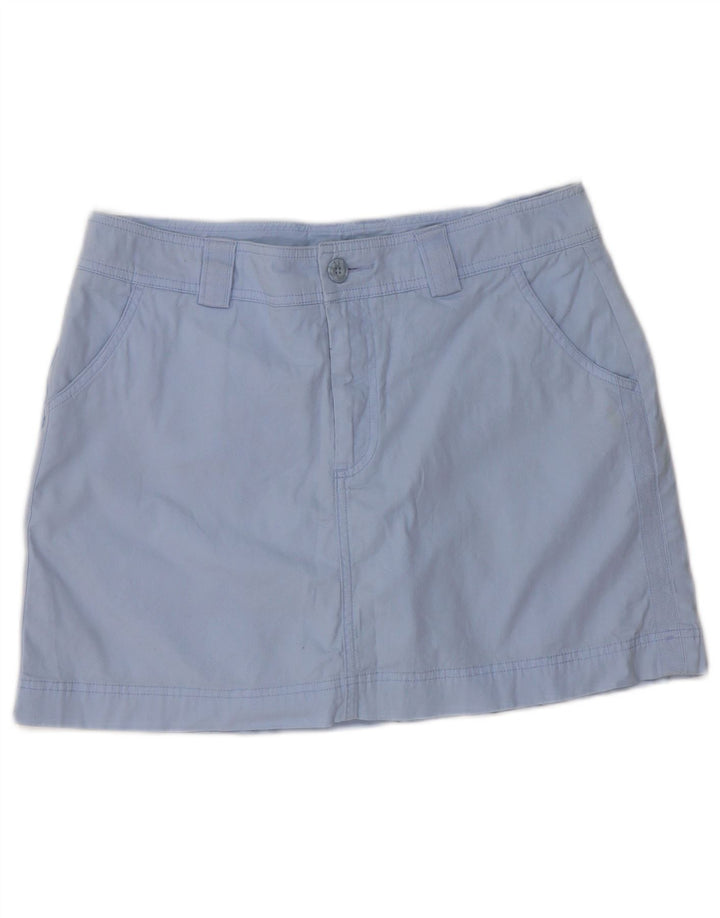 DOCKERS Mini jupe femme US 6 Medium W34 bleu coton