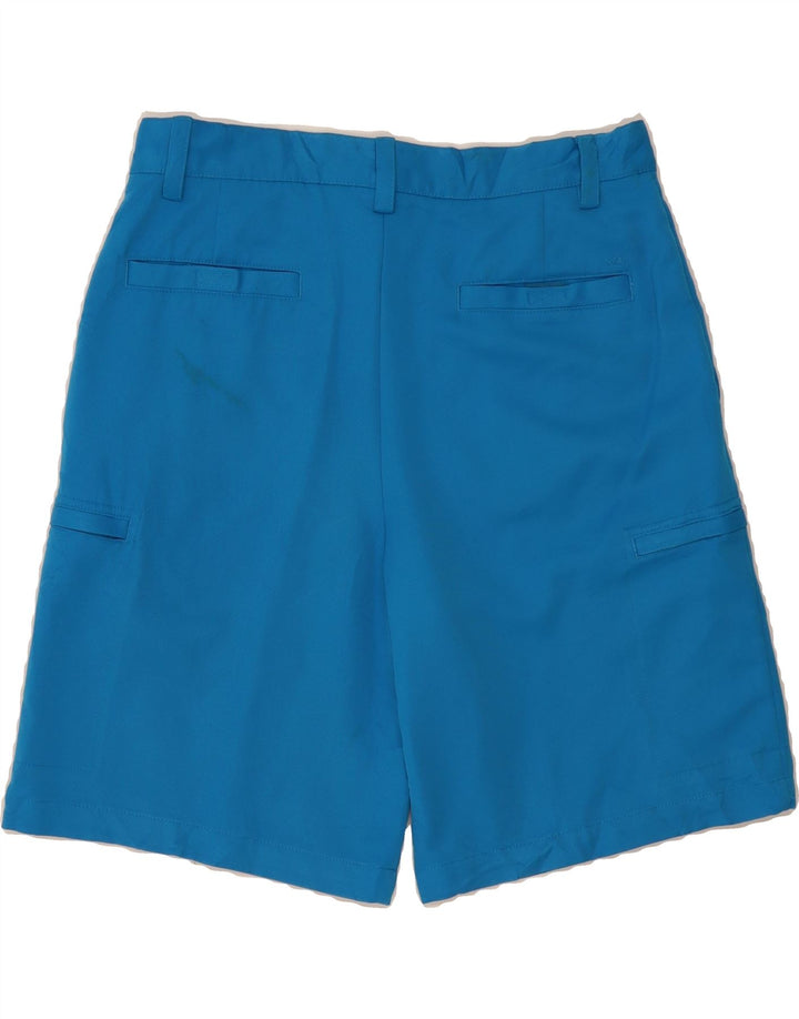 IZOD Mens Golf Cargo Shorts W32 Medium Blue Polyester Vintage Izod and Second-Hand Izod from Messina Hembry 