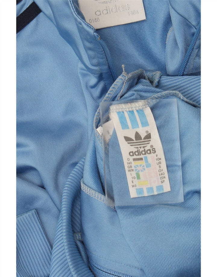 Veste de survêtement Adidas Garçon 9-10 ans Bleu Polyester