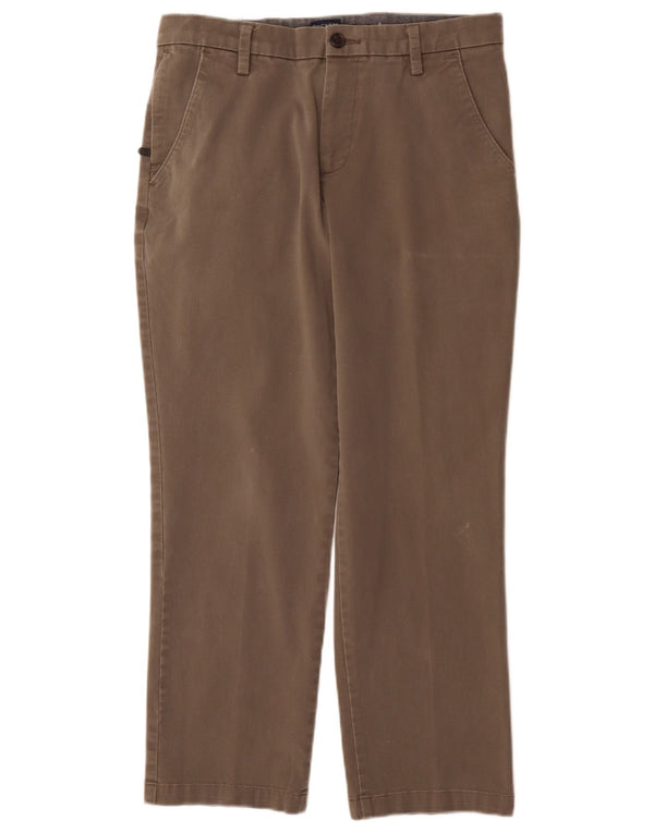 Dockers Pantalon Chino Regular Homme W32 L28 Kaki Coton