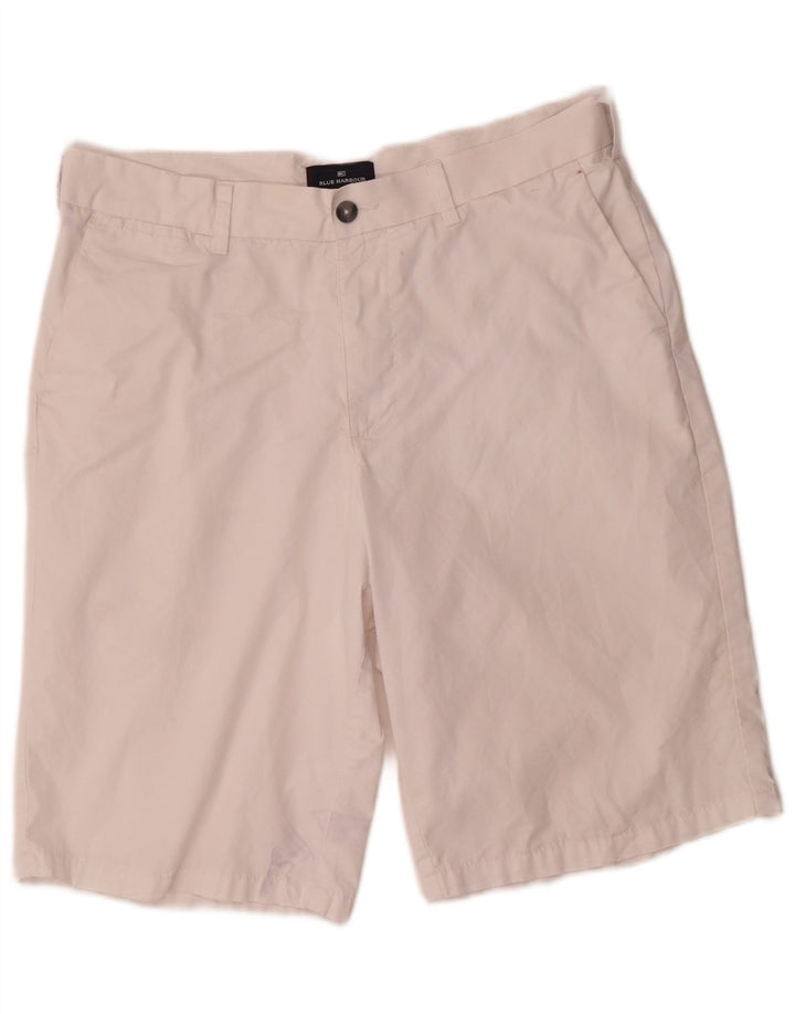 Marks & Spencer Short chino Blue Harbour W34 pour homme en coton blanc Taille L