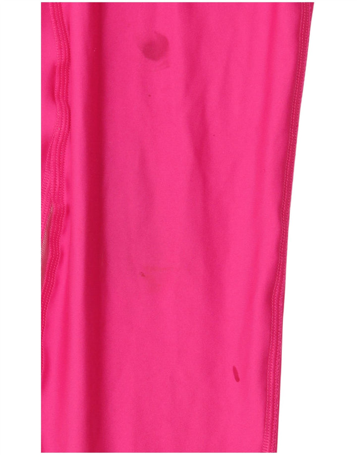 Under Armour Legging Graphique Femme UK 8 Small Rose Polyamide