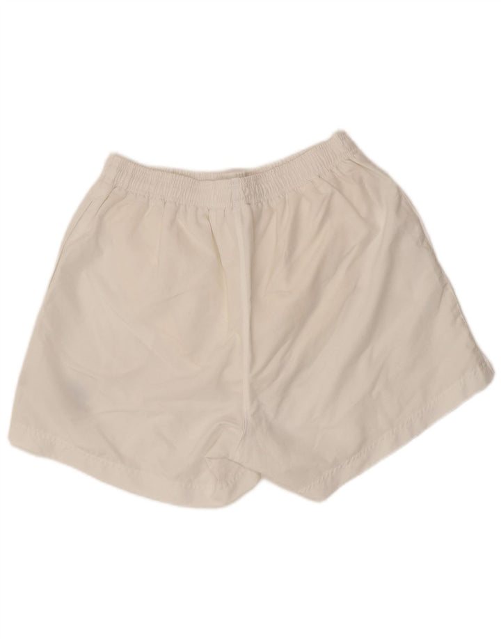 Adidas Short de sport pour homme en polyester blanc moyen